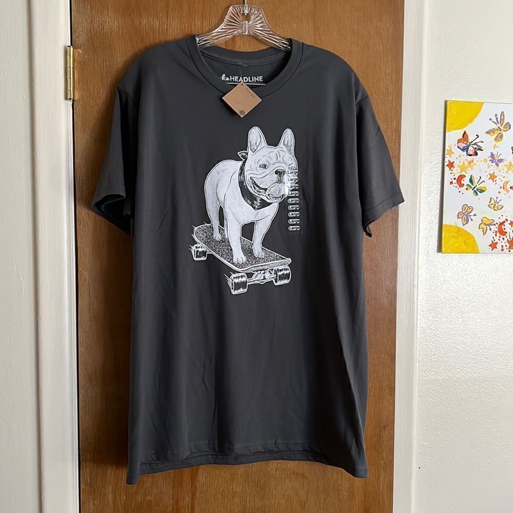 Headline Skateboarding Bulldog T-shirt